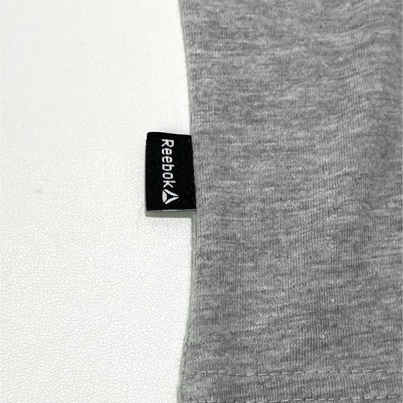 NEW Reebok Athletic T-Shirt Gray Youth Boys Size‎ XXL 18 NWT Logo Short Sleeve - Picture 3 of 9